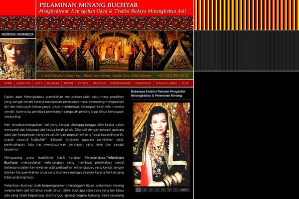 pelaminanminang.com site used Minang