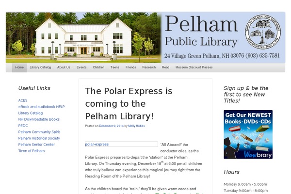 pelhampubliclibrary.org site used Able