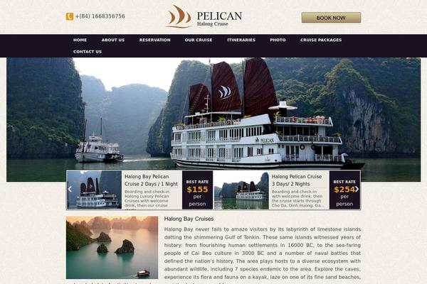 Pelican theme site design template sample