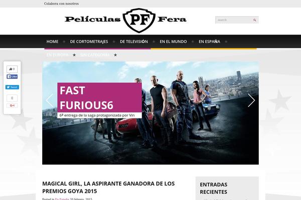 peliculasfera.com site used Blockbuster