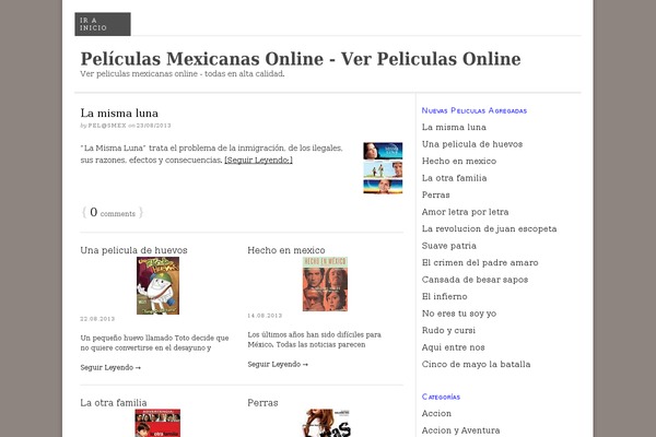 peliculasmexicanasonline.com.mx site used Thesis_1.8.2