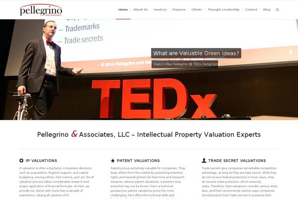 Enfold theme site design template sample