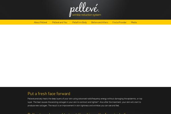 pelleve.com site used Pelleve