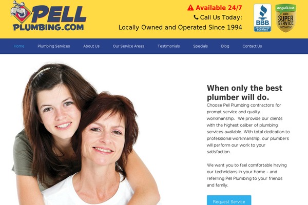 pellplumbingcompany.com site used Pell-plumbing