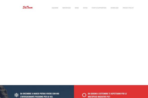 Infinite-child theme site design template sample