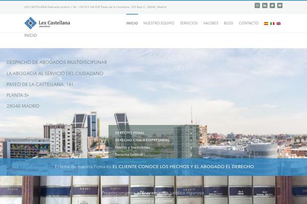 Avada theme site design template sample