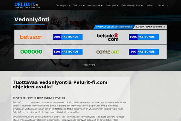 pelurit.fi site used Animal