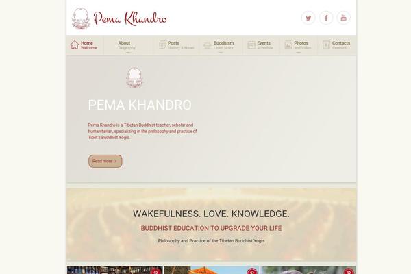 pemakhandro.org site used Pemakhandro