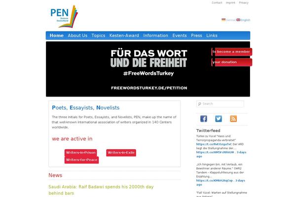 pen-deutschland.de site used Pende