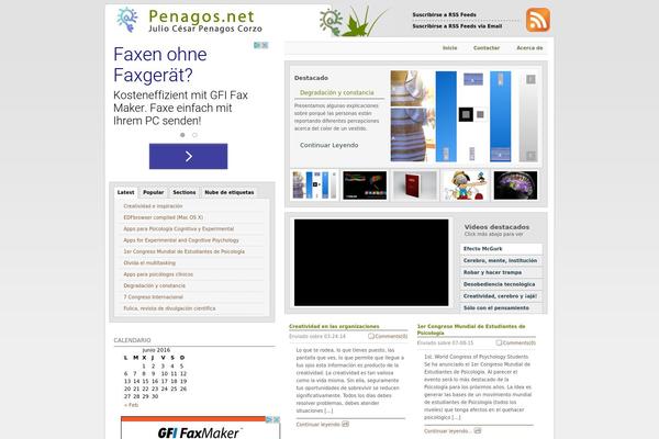 penagos.net site used News_theme_pro