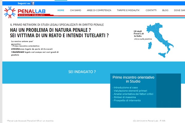 penal-lab.it site used Penallab_theme