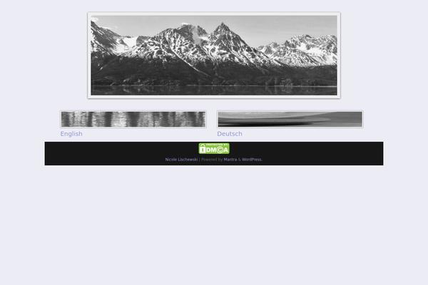 Mantra theme site design template sample