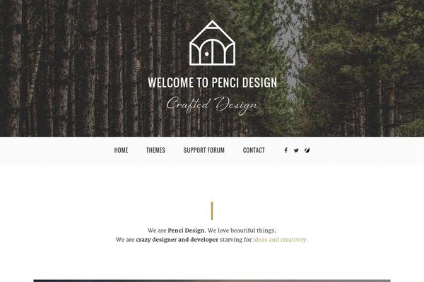 Site using Penci-framework plugin