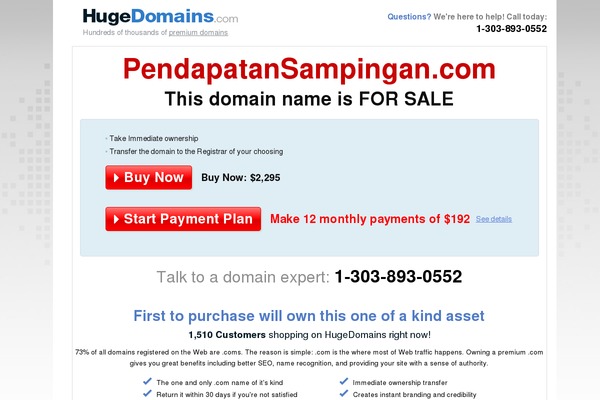 Vantage theme site design template sample