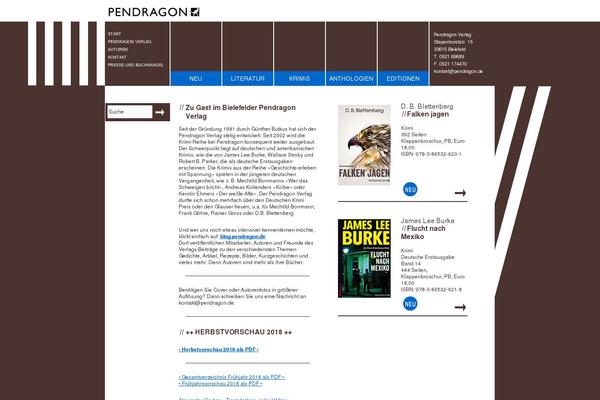 pendragon.de site used Twentyten_pendragontest