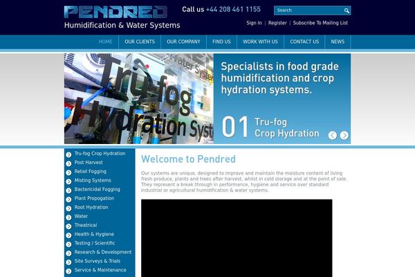 pendred.com site used Pendred