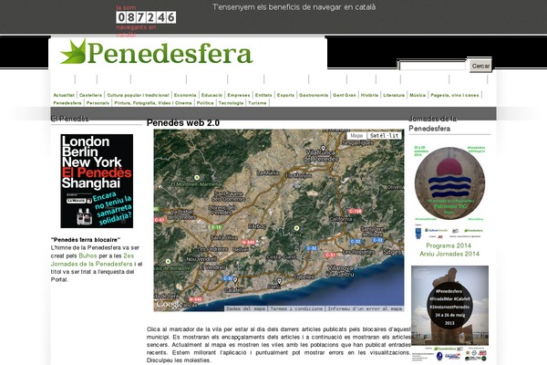 penedesfera.cat site used Penedesfera
