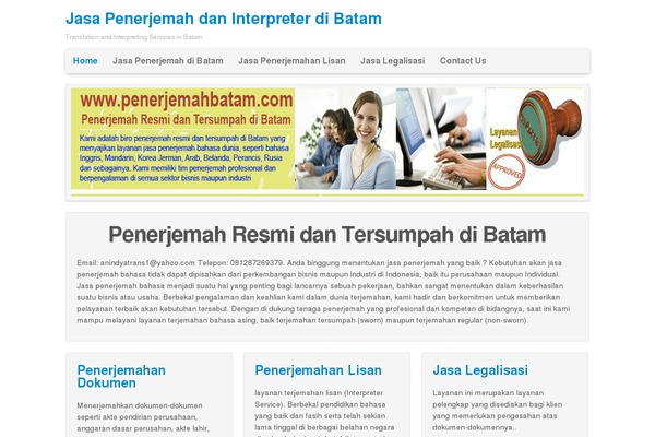 Innovative theme site design template sample