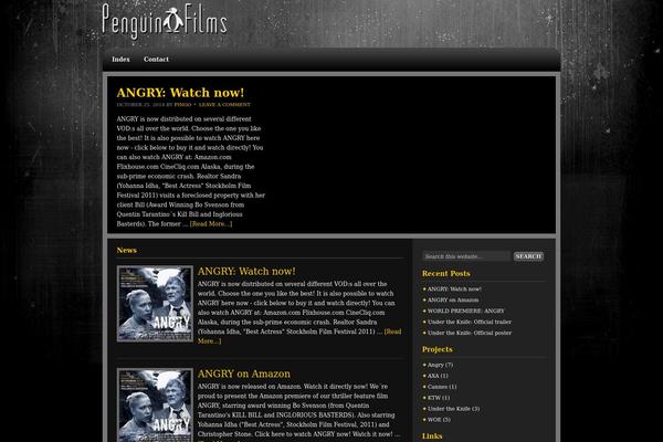penguinfilms.com site used Amped Child