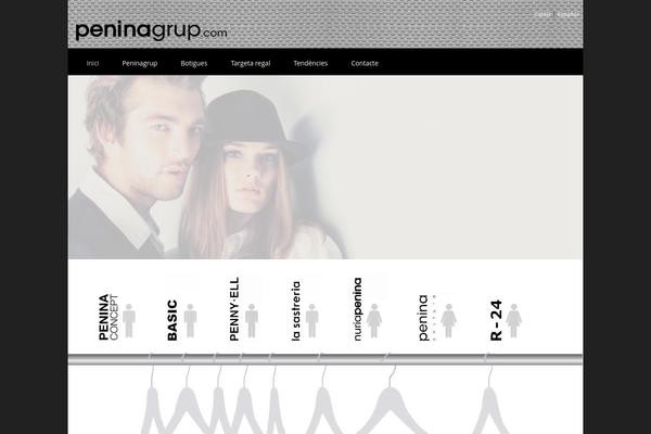 Blain theme site design template sample