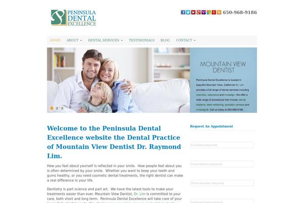 peninsuladentalexcellence.com site used Deploy-dental