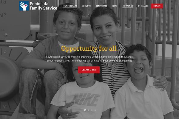 peninsulafamilyservice.org site used Familyservice