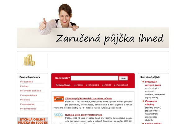 penize-ihned.eu site used Penize-ihned-eu