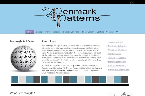 The7 theme site design template sample