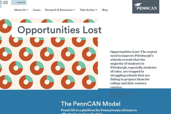 penncan.net site used State-theme