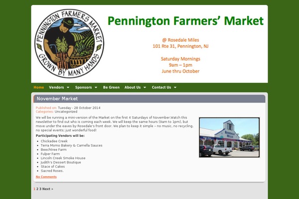 penningtonfarmersmarket.org site used atheros