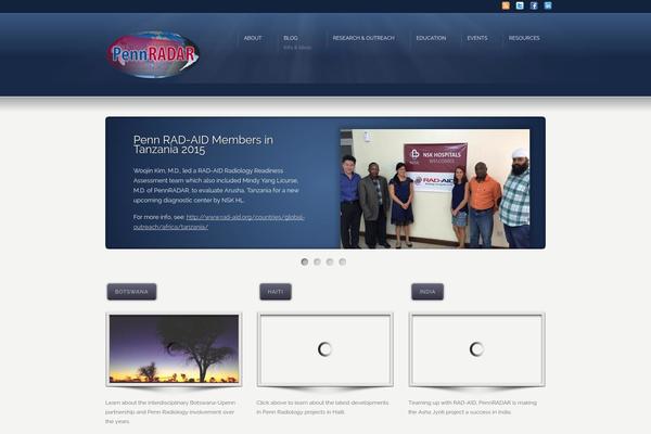 Karma theme site design template sample