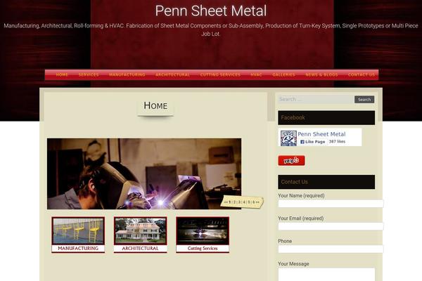 Sixteen theme site design template sample