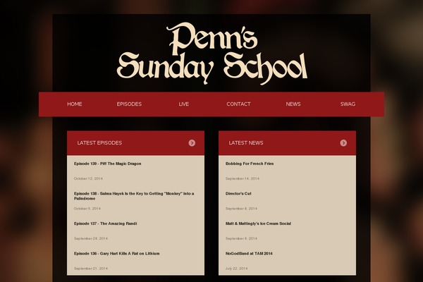 pennsundayschool.com site used Salient Child