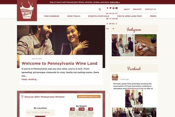 pennsylvaniawine.com site used Pennsylvaniawine_2017_live