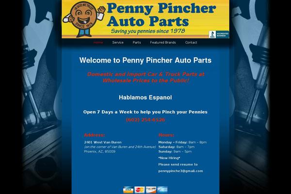 pennypincheraz.com site used Twentythirteen Child