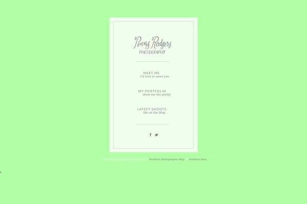 ProPhoto 5 theme site design template sample