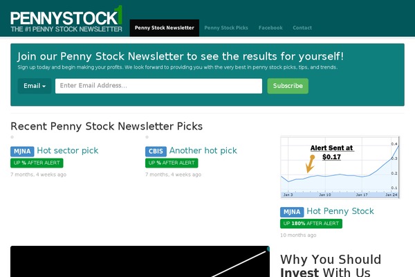 pennystock1.com site used Penny