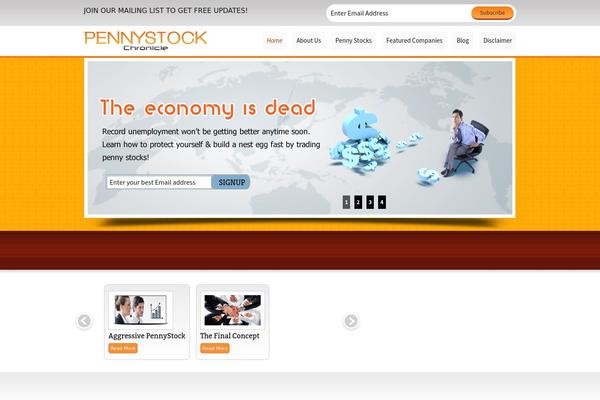 pennystockchronicle.com site used Pennystockchronicle