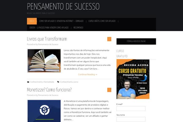 Hiero theme site design template sample
