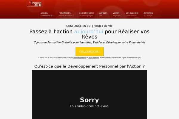 penser-et-agir.fr site used Web-adventure