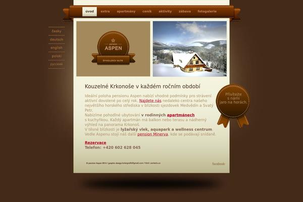 Minerva theme site design template sample