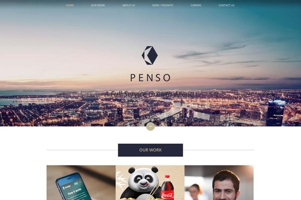 pensoagency.com site used Penso