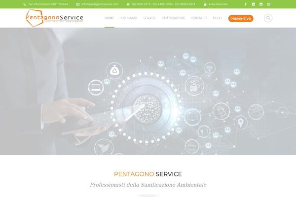 pentagonoservice.com site used Pentagono