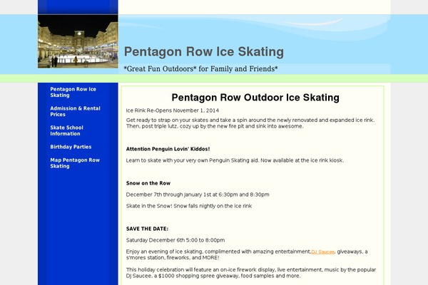 pentagonrowskating.com site used Pentagonrow