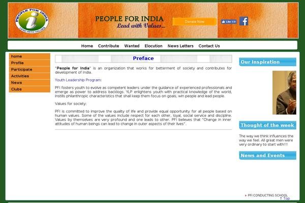 peopleforindia.org site used rafi