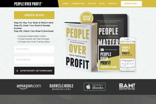 peopleoverprofit.com site used Peopleoverprofit