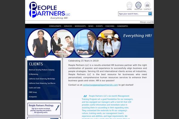 peoplepartnersllc.com site used Bluegrey