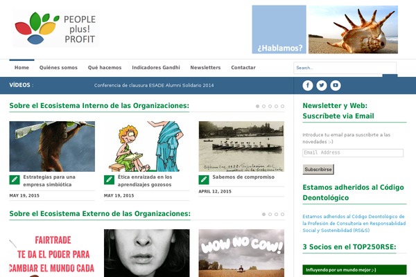 peopleplusprofit.org site used Observe