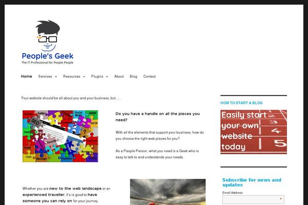 Site using Google Analyticator plugin