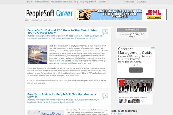 peoplesoftcareer.com site used Jobroller